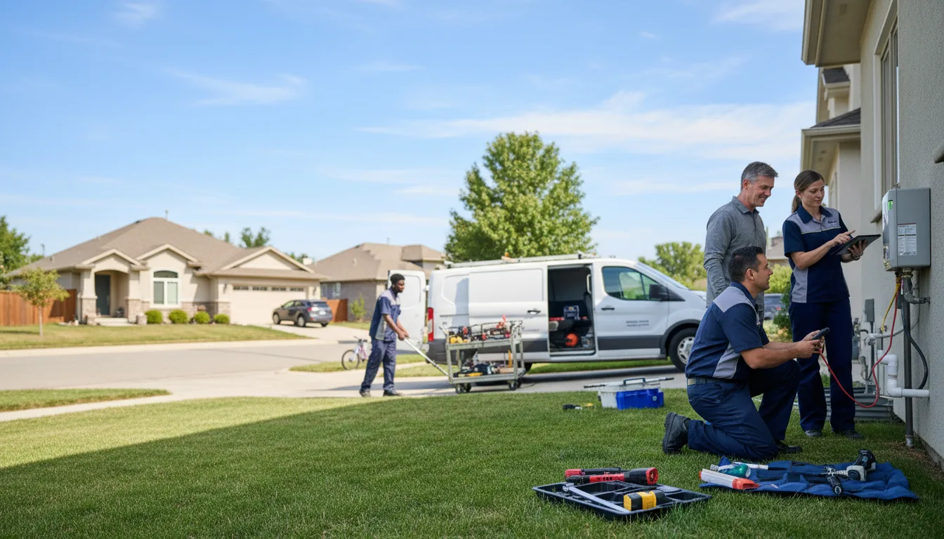 Tankless water heater service in Cordova, NE